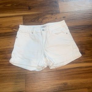 Just USA White Denim Shorts